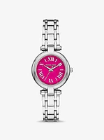 Mini Laney Silver-Tone Watch