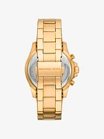 Oversized Everest Pavé Gold-Tone Watch
