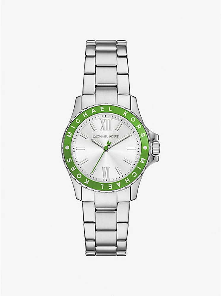 Mini Everest Silver-Tone Watch