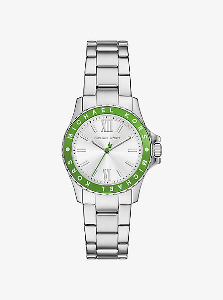 Mini Everest Silver-Tone Watch