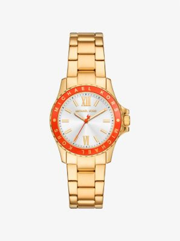 Mini Everest Gold-Tone Watch