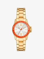 Mini Everest Gold-Tone Watch