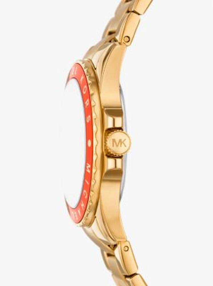 Mini Everest Gold-Tone Watch