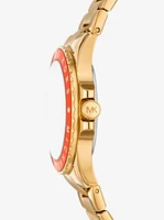 Mini Everest Gold-Tone Watch