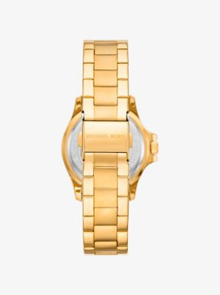 Mini Everest Gold-Tone Watch