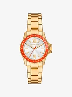 Mini Everest Gold-Tone Watch