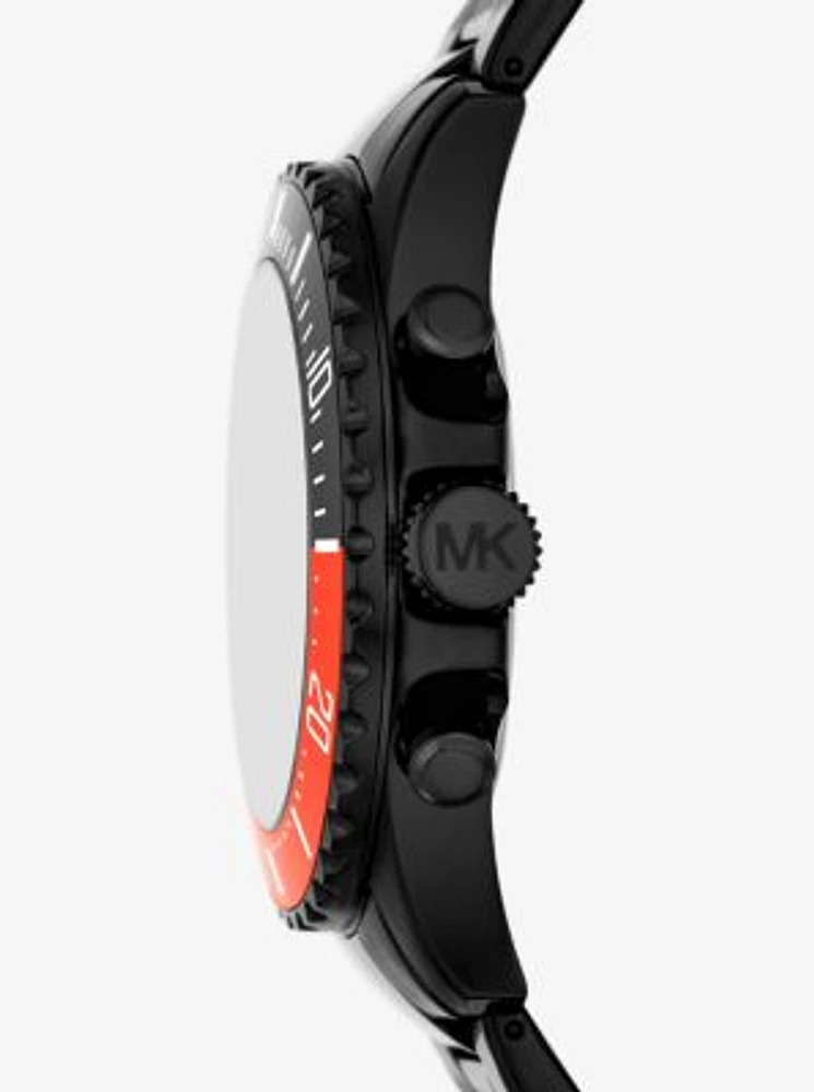 Oversized Everest Black-Tone Watch