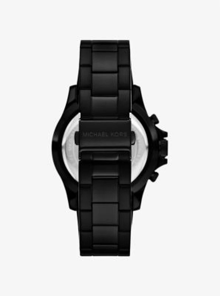Oversized Everest Black-Tone Watch