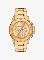 Oversized Everest Gold-Tone Watch