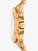 Oversized Everest Gold-Tone Watch