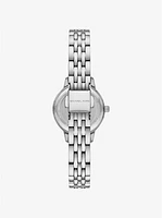 Mini Melissa Pavé Silver-Tone Watch