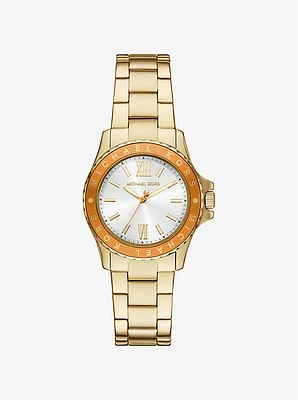 Mini Everest Gold-Tone Watch