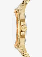 Mini Everest Gold-Tone Watch