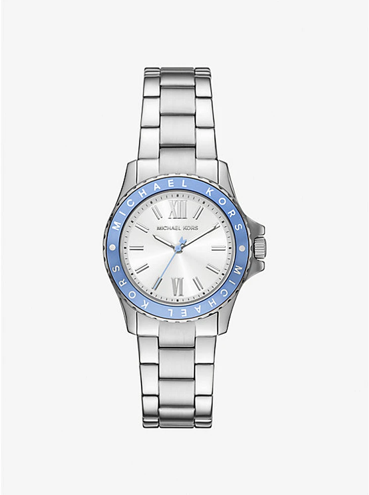 Mini Everest Silver-Tone Watch