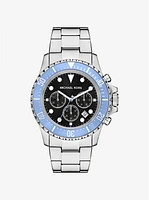 Oversized Everest Silver-Tone Watch
