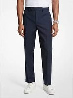 Modern-Fit Wool Blend Suit Pants