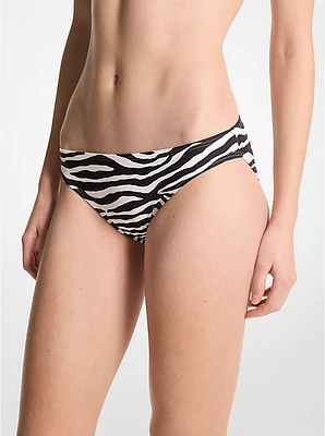 Zebra Print Bikini Bottom