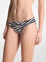 Zebra Print Bikini Bottom