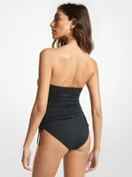 Stretch Nylon Ruched Swimsuit