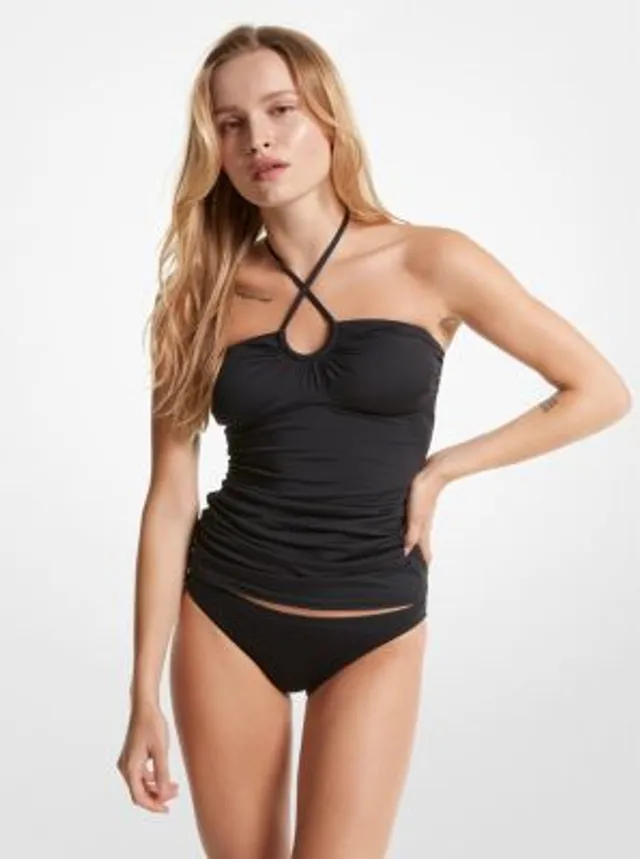 MICHAEL Michael Kors Stretch Nylon Tankini Top