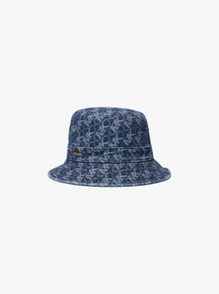 Empire Logo Jacquard Denim Bucket Hat