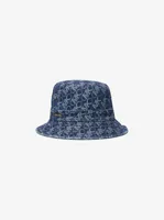 Empire Logo Jacquard Denim Bucket Hat