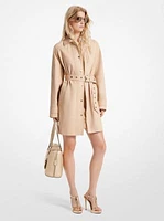 Cotton Twill Trench Coat
