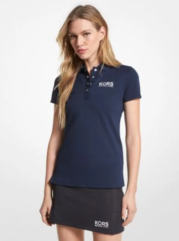 Golf Logo Piqué Polo Shirt