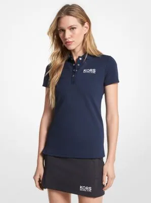 Golf Logo Piqué Polo Shirt