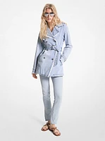 Denim Trench Coat