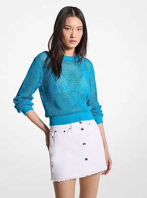 Mesh Sweater