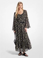 Floral Georgette Maxi Dress