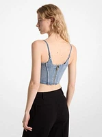 denim Bustier