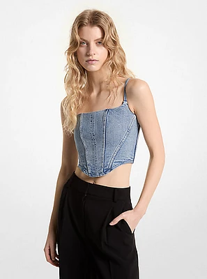 Denim Bustier