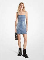 Stretch Denim Mini Dress