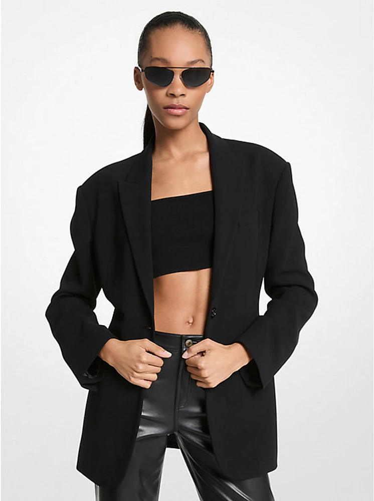 Crepe Blazer