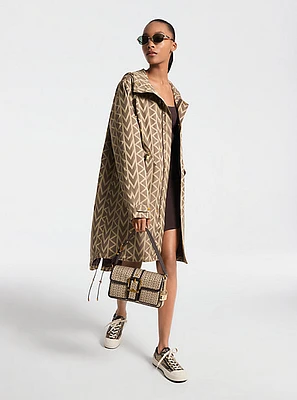 MK2000 logo jacquard Parka