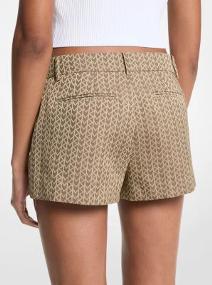 MK2000 Logo Jacquard Shorts