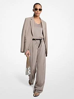 Drapey Satin Wide Leg Pants