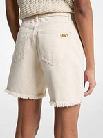 Boyfriend Denim Shorts