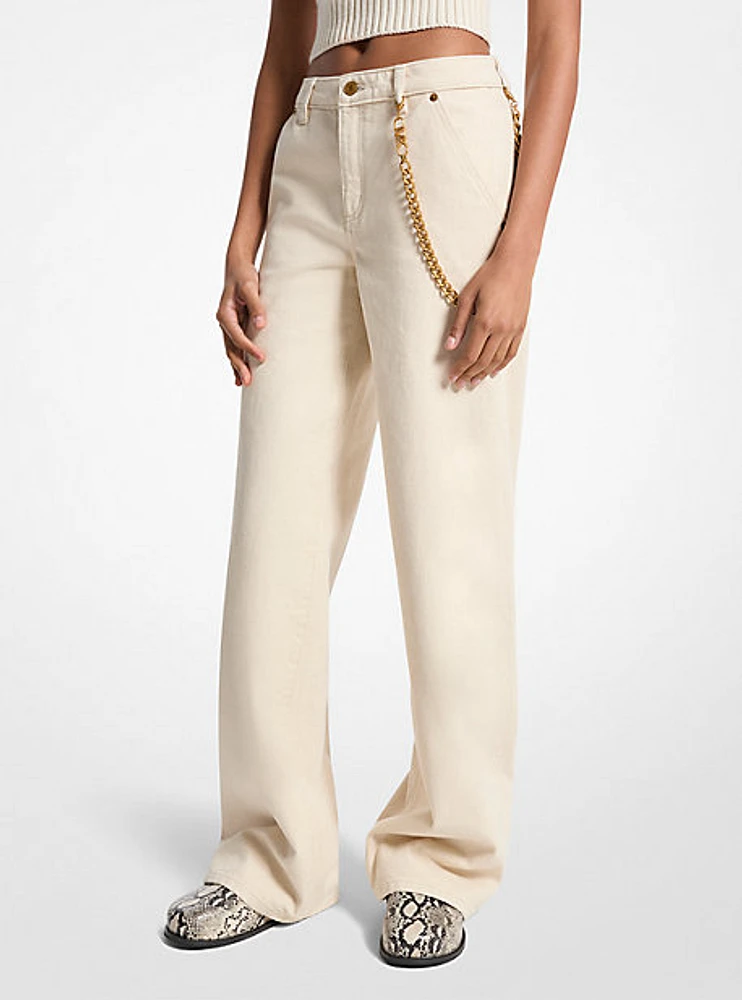 Relaxed Wide-Leg Jeans