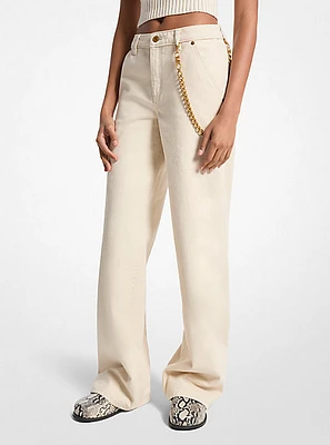 Relaxed Wide-Leg Jeans
