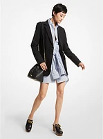 Stretch Wool Boyfriend Blazer