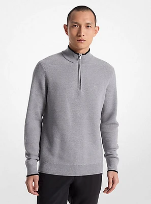 Wool Half-Zip Sweater