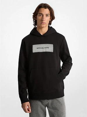 Logo Cotton Blend Hoodie