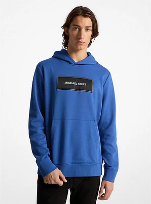 Logo Cotton Blend Hoodie