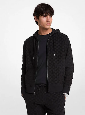 Logo Jacquard Hoodie