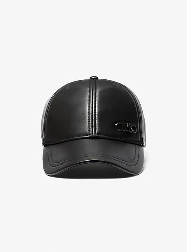 Leather Baseball Hat