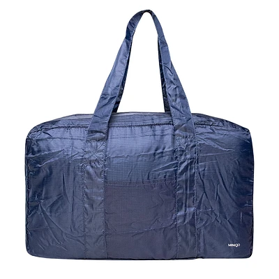 Bolsa De Viaje Minigo Plegable E Impermeable Azul Marino