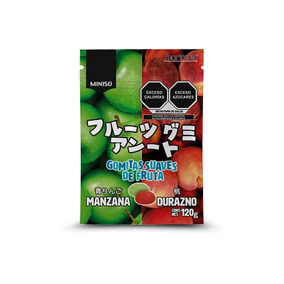 Gomitas De Manzana Y Durazno 120 g